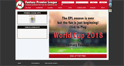 Desktop Screenshot of fantasy-premier.com